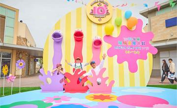 華泰名品城「繽紛童樂派對」連假YOYO家族帶動跳、玩具總動員歡樂登場！