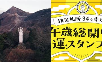 12年一次「午年總開帳」埼玉秩父34觀音寺巡禮看秘佛