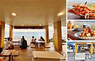 蘭嶼旅人：海景第一排網美餐廳！必吃爆漿蝦堡，邊享用美食邊賞無敵夕陽