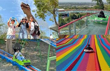 彰化親子樂園推薦：百果山探索樂園2026設施大改版！必玩彩虹滑梯