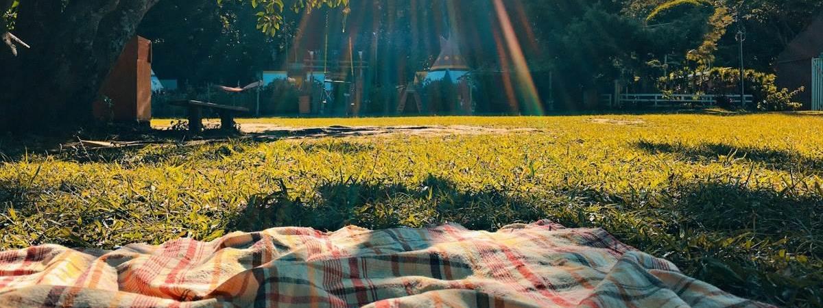 春暖花開一起野餐